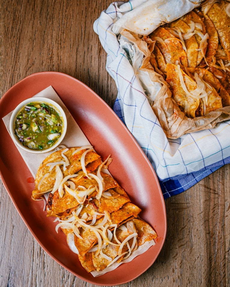 Beef birria with green salsa